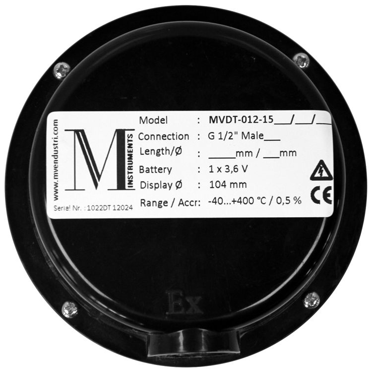 MVDT-12 Dijital Termometre
